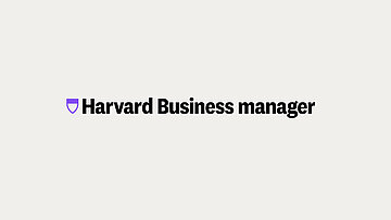 Logo »Harvard Business manager«