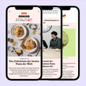 Screenshot: »Effilee« auf Smartphone