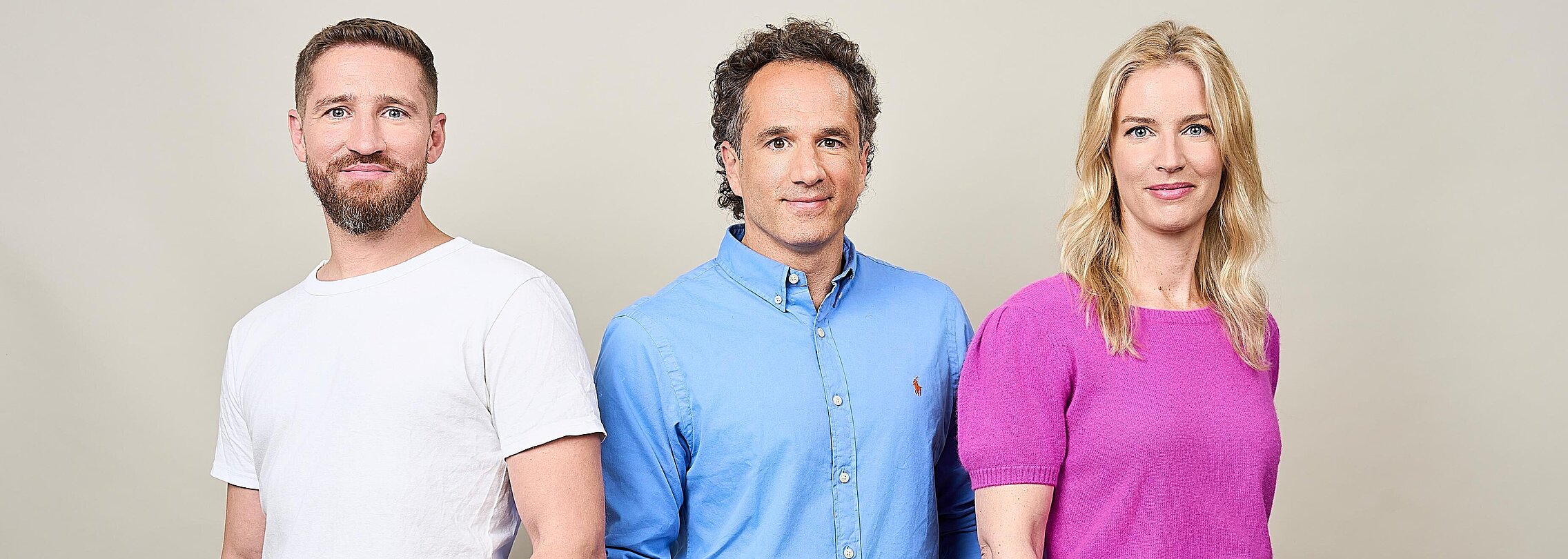 Mark-Olaf Winter, Bastian Nissen und Britta Ermrich