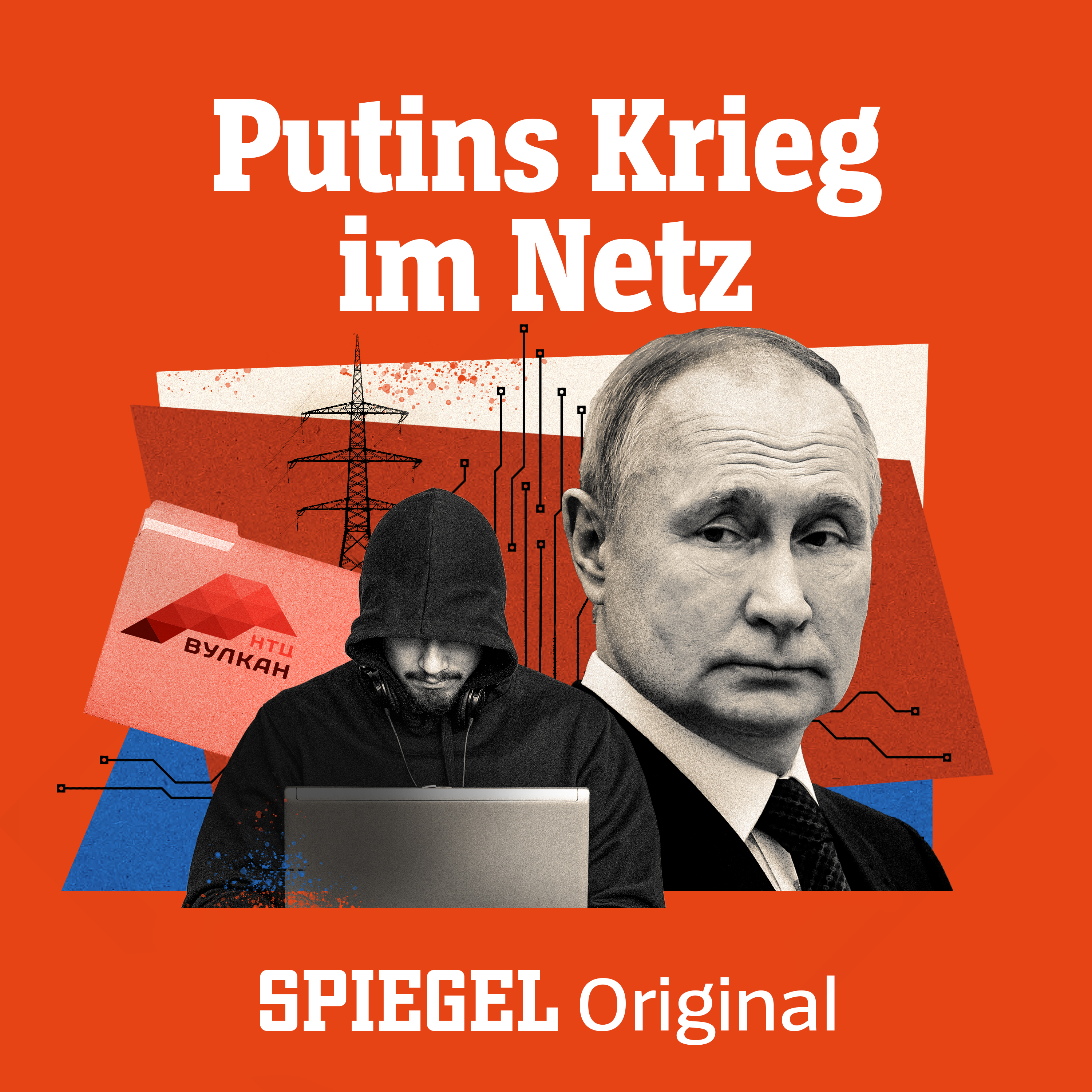 Podcastcover Putins Krieg im Netz