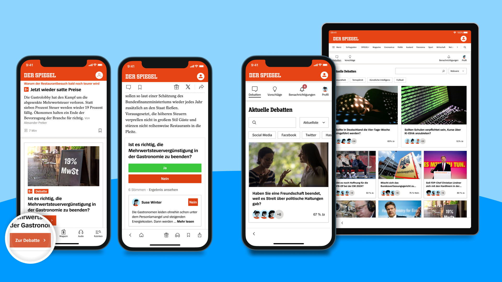 Mockup SPIEGEL Debatte