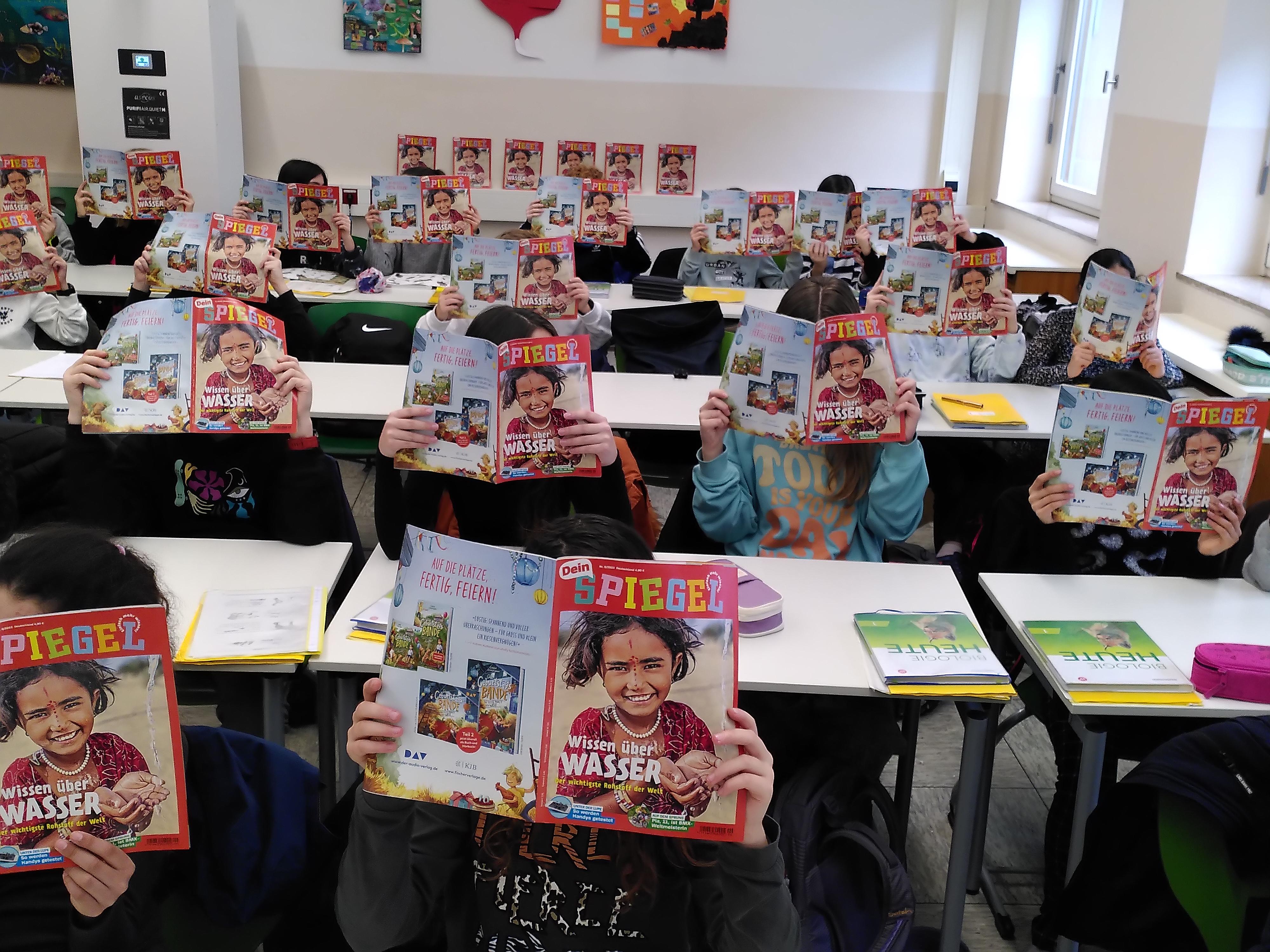 Klasse mit DEIN SPIEGEL