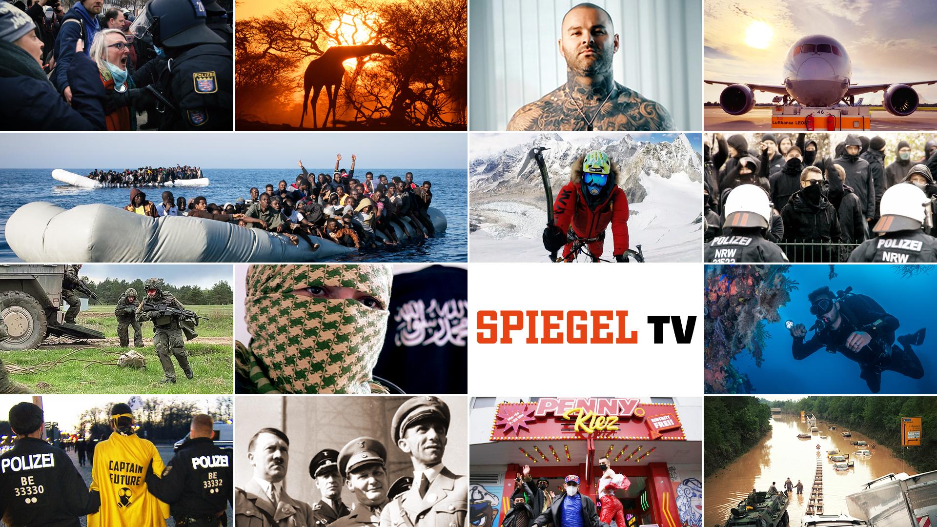 Collage SPIEGEL TV FAST-Channel